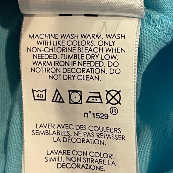 Polo Ralph Lauren Classic Jersey Crew Neck Tee, Color Aqua Blue, Men’s Small - Picture 7 of 12